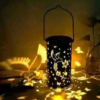 Solar Hollow Projection Lantern