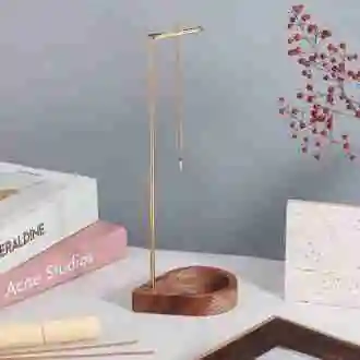 Unique Reverse Wooden Incense Holder