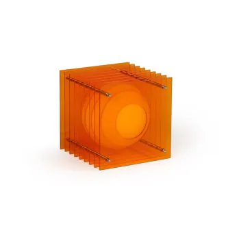 LumiCube Retro Glow Lamp